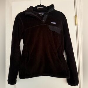 Patagonia Worn Wear Black Fleece Jacket